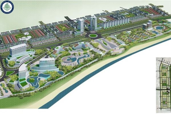 Bản đồ quy hoạch Khu đô thị Cát Khánh tại Cụm công nghiệp chế biến thủy sản Cát Khánh	