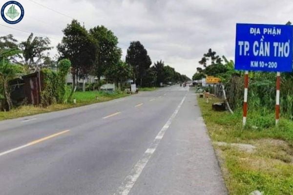 Sơ đồ hướng tuyến dự án nâng cấp mở rộng Quốc lộ 91 Cần Thơ	