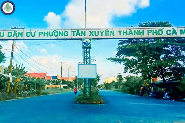 Bản đồ điều chỉnh quy hoạch Khu dân cư khóm 3 khóm 4 phường Tân Xuyên TP Cà Mau	