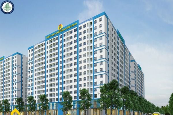 Giá bán nhà ở xã hội Khu thiết chế công đoàn Bình Định là bao nhiêu?	