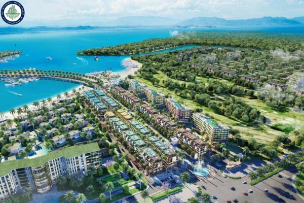 Vị trí lập quy hoạch Khu đô thị cảng thương mại dịch vụ tổng hợp Vịnh Đầm	