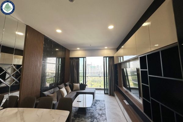 Bán căn hộ The River Thủ Thiêm, diện tích 94 m², giá 11 tỷ, Tây Nam