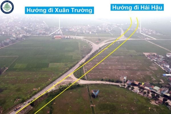 Bản đồ tuyến đường bộ Nam Định Lạc Quần đường bộ ven biển?