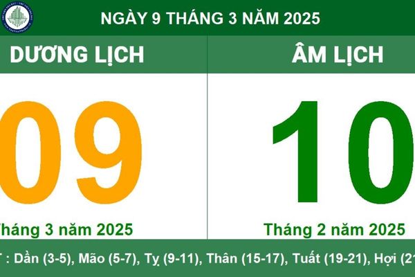 Ngày 9/3 có tốt không? Ngày 9 tháng 3 có sự kiện gì? Ngày 9 3 2025 có phải ngày tốt để mua đất tại Bình Định không?