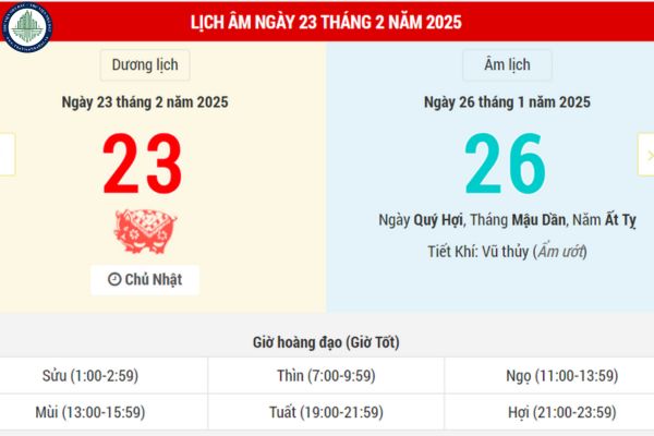 Ngày 23/2/2025 có tốt không? Ngày 23 tháng 2 năm 2025 có phải ngày tốt để mua nhà Hạ Long Quảng Ninh hay không?