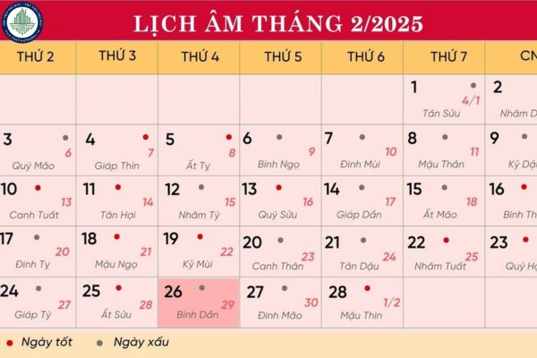 Tử vi ngày 26/2/2025 cho 12 con giáp chi tiết nhiều khía cạnh? Ngày 26 tháng 2 năm 2025 có phải ngày hoàng đạo mua bán đất Hậu Giang?