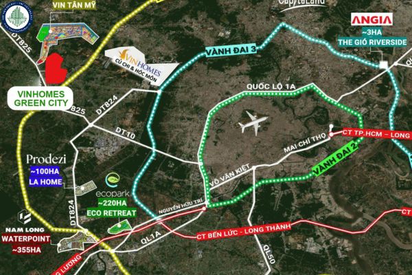 Vị trí Vinhomes Green City cụ thể ở đâu?