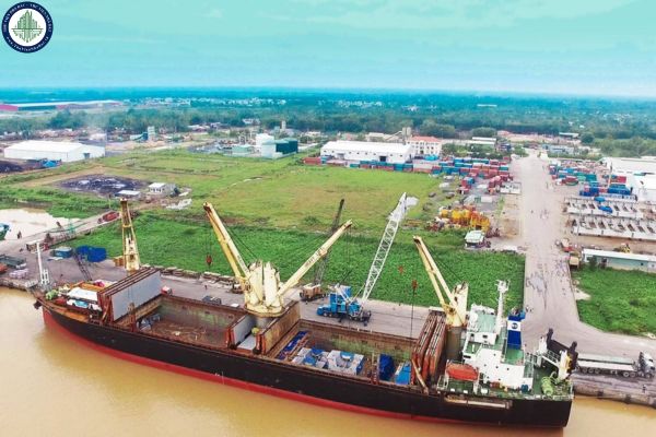Bản đồ quy hoạch tổng mặt bằng sử dụng đất Khu dịch vụ tổng hợp logistics khu bến Cái Cui