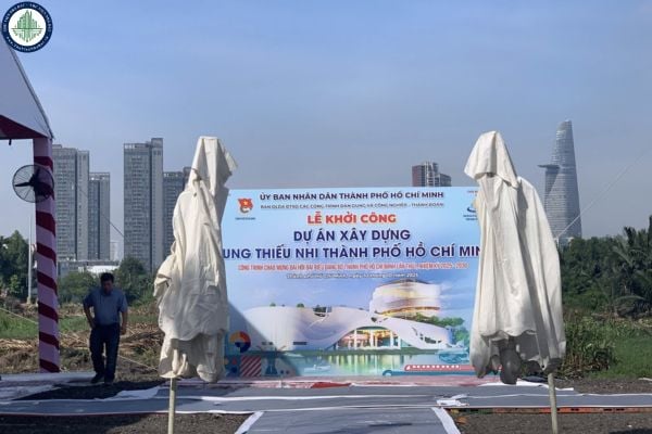 Chính thức khởi công xây dựng Cung Thiếu nhi TPHCM tại nút giao Mai Chí Thọ (đối diện Thiskyhall Sala)
