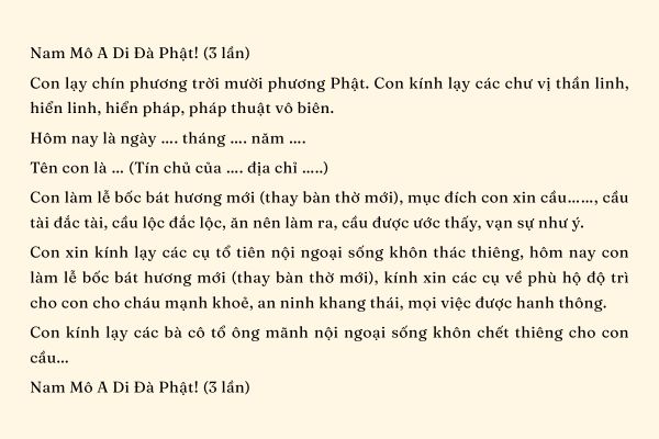 Bốc bát hương là gì? Hướng dẫn chi tiết cách bốc bát hương