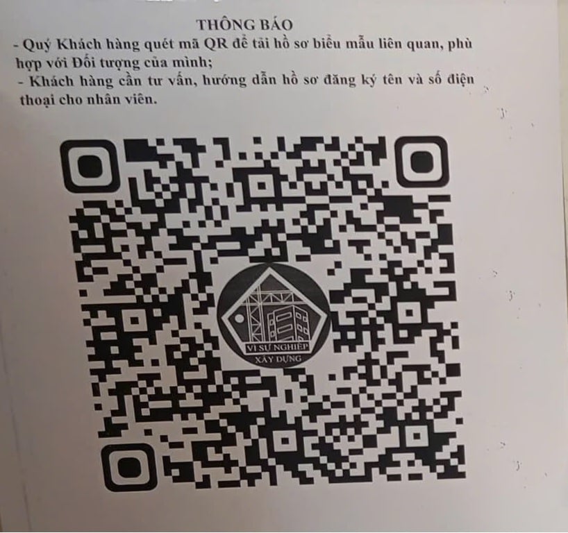 Hướng dẫn quét mã QR mua nhà ở xã hội An Trung 2