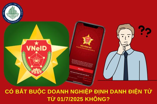 Có bắt buộc doanh nghiệp định danh điện tử từ 01/7/2025 không?