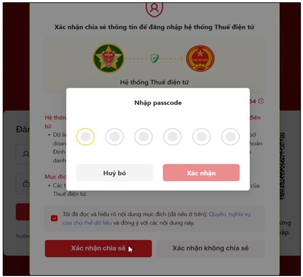 Hướng dẫn đăng nhập thuế điện tử thuedientu.gdt.gov.vn bằng tài khoản định danh doanh nghiệp VNeID