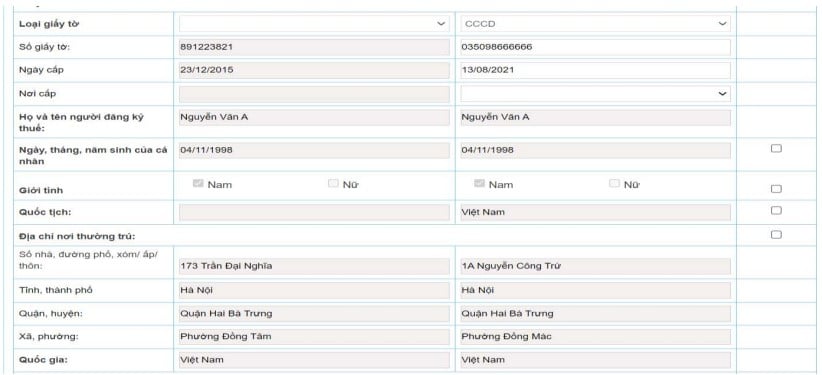 Cách cập nhật thông tin để sử dụng số định danh cá nhân thay cho mã số thuế từ 01/7/2025