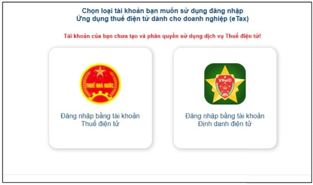 Hướng dẫn xử lý các trường hợp khi đăng nhập tài khoản định danh doanh nghiệp trên VNeID