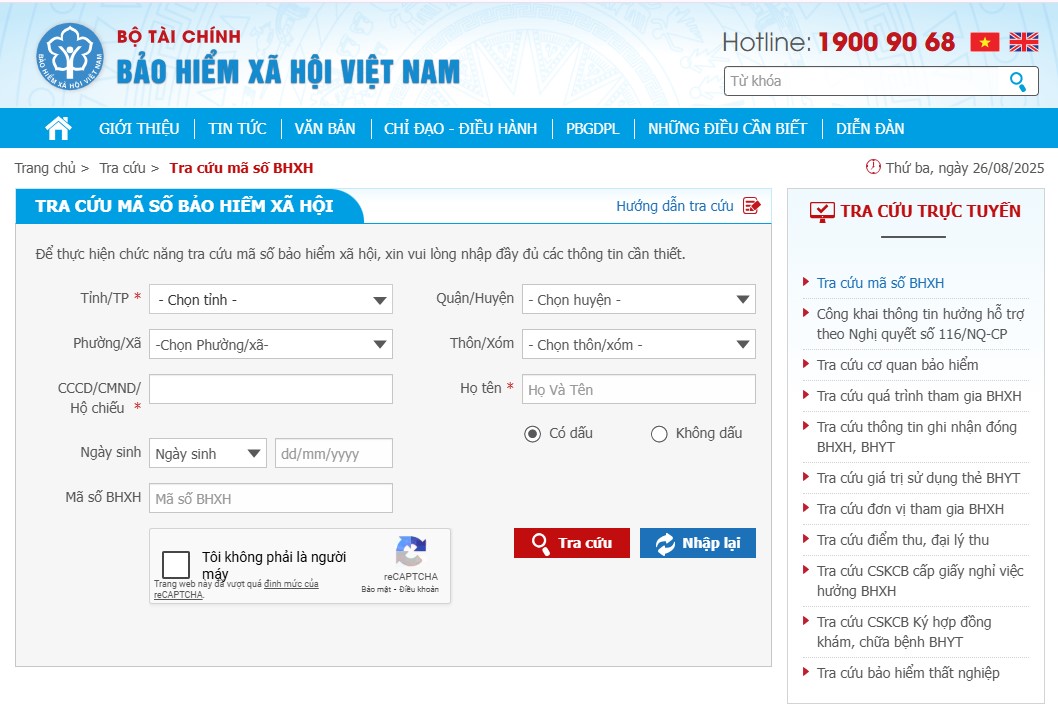 Hướng dẫn tra cứu bảo hiểm xã hội online năm 2025