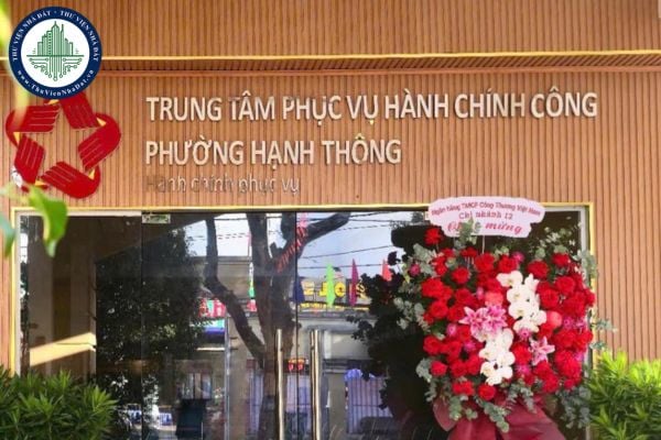 Địa chỉ Trung tâm hành chính công phường Hạnh Thông TPHCM sau sáp nhập ở đâu?