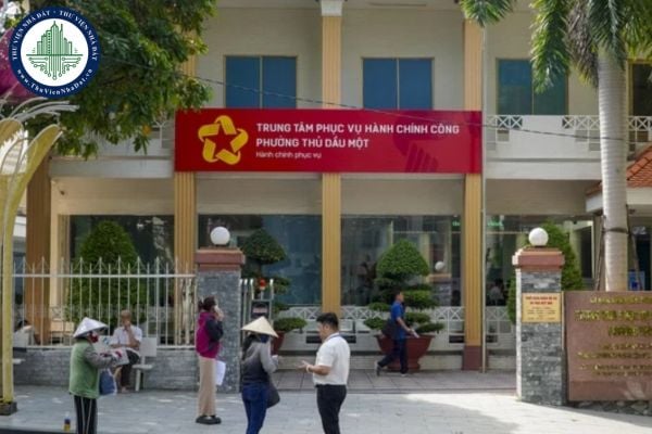 Địa chỉ Trung tâm hành chính công phường Thủ Dầu Một TPHCM sau sáp nhập ở đâu?