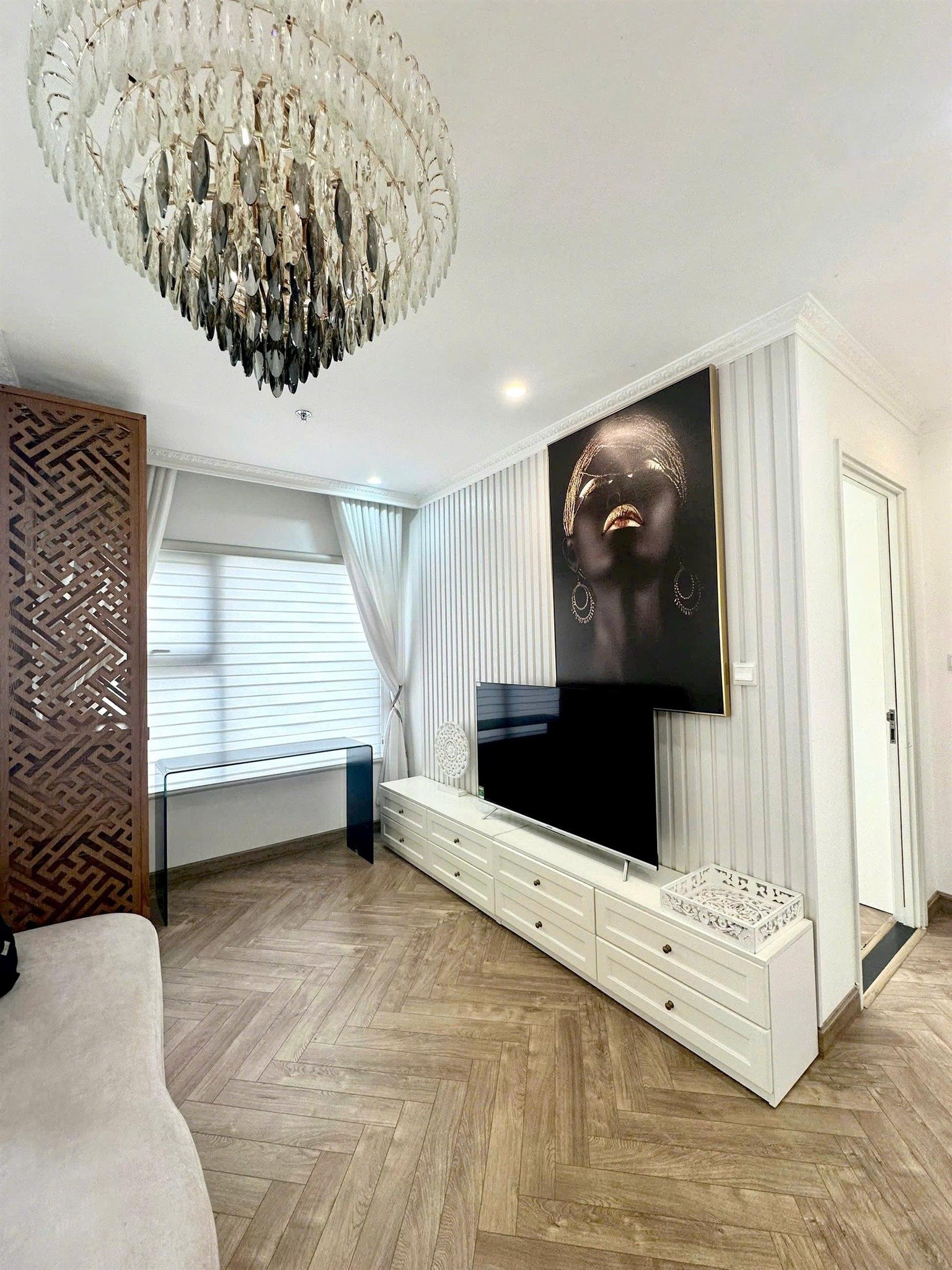 Bán căn hộ 2PN plus The Origami Vinhomes Grand Park, 69m2, view vườn Nhật, giá 3 tỷ 9