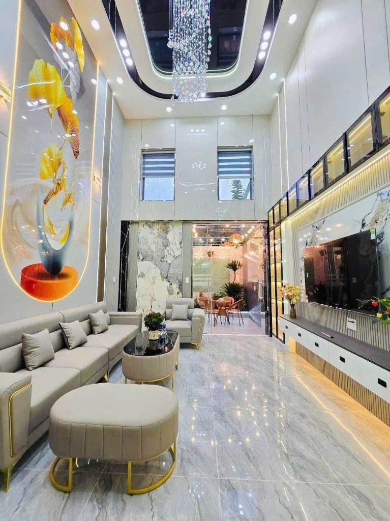 Khu phân lô Đường THẠNH XUÂN 21, P. Thạnh Xuân, Q12, Giáp Gò Vấp, có THANG MÁY, 4x22m, 8.x Tỷ