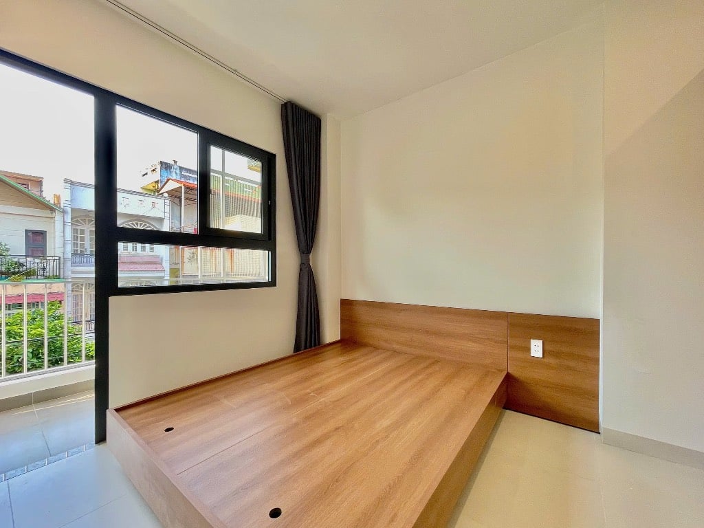 CHO THUÊ CĂN HỘ TRUNG TÂM BÌNH THẠNH, CÓ BAN CÔNG THOÁNG, FULL NỘI THẤT