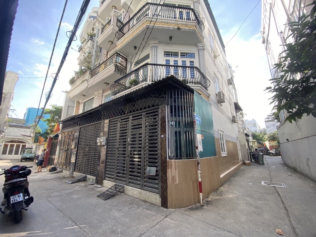 BÁN NHÀ HXH NGUYỄN SUÝ, TÂN PHÚ, CĂN GÓC 2 MẶT THOÁNG, 4 TẦNG 4,1×12M, ĐANG THUÊ 12TR/THÁNG