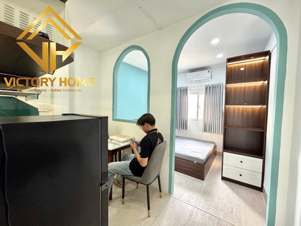 CHO THUÊ CĂN HỘ NGUYỄN VĂN ĐẬU, BÌNH THẠNH, ĐẦY ĐỦ TIỆN NGHI, BẾP RIÊNG, GIẶT RIÊNG, NGỦ RIÊNG