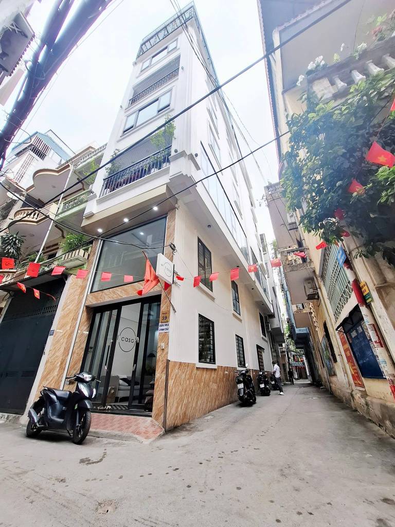 BÁN NHÀ MẶT NGÕ Ô TÔ ĐƯỜNG VƯƠNG THỪA VŨ. 60M2 - 8 TẦNG. THANG MÁY. LÔ GÓC.