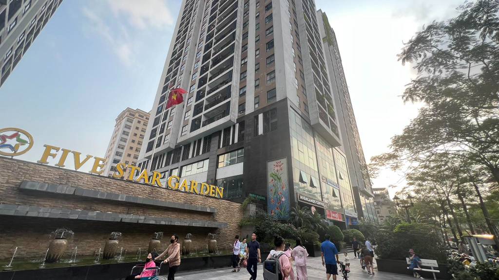 BÁN CĂN CHUNG CƯ G1. FIVE STAR ĐƯỜNG KHƯƠNG ĐÌNH. 77M2 - 2PN.