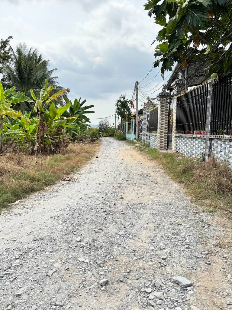 Bán đất Tân Bửu, đường đá xanh xe tải, giáp Bình Chánh, không mồ mã, DT 6,68x27m full thổ