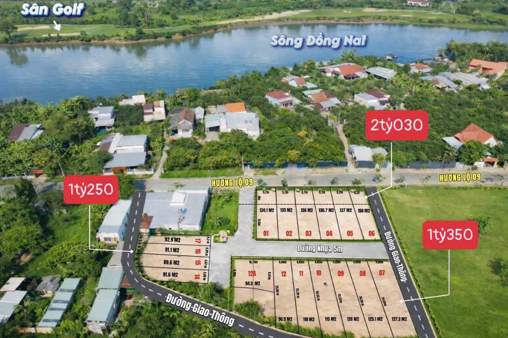 BUNG 17 LÔ MẶT VIEW SÔNG ĐỒNG NAI. GIÁ F0 ĐẦU TƯ