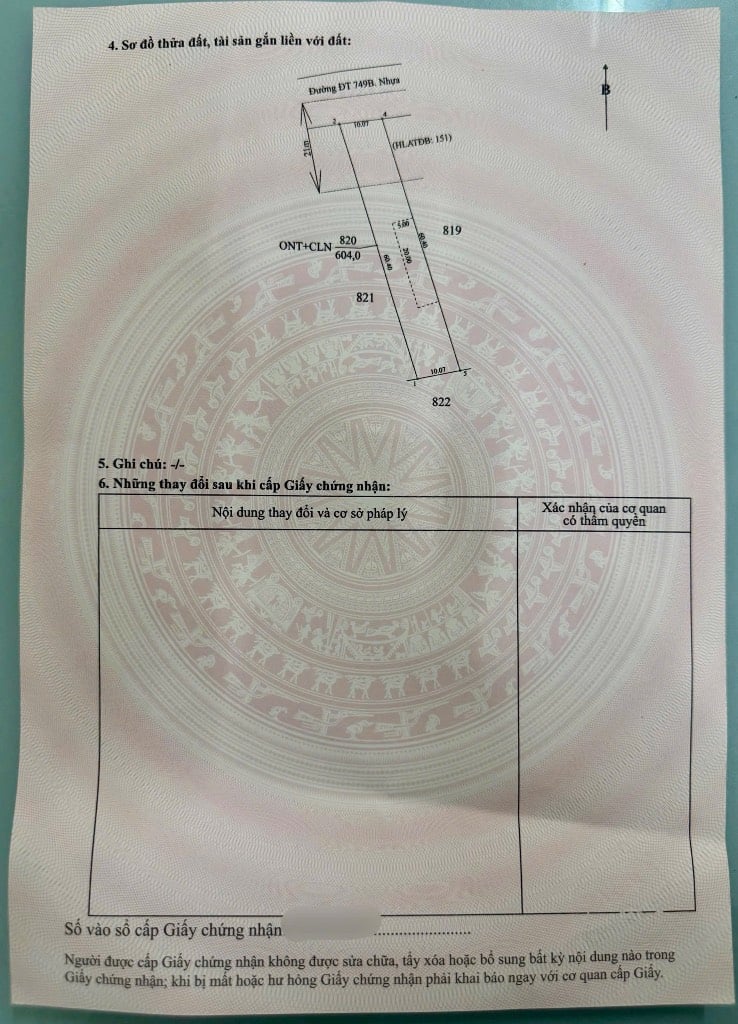 Bán đất DT749B Minh Thạnh, gần Hồ Dầu Tiếng, DT 10x60m, đường tỉnh 32m, giá 1,63 tỷ