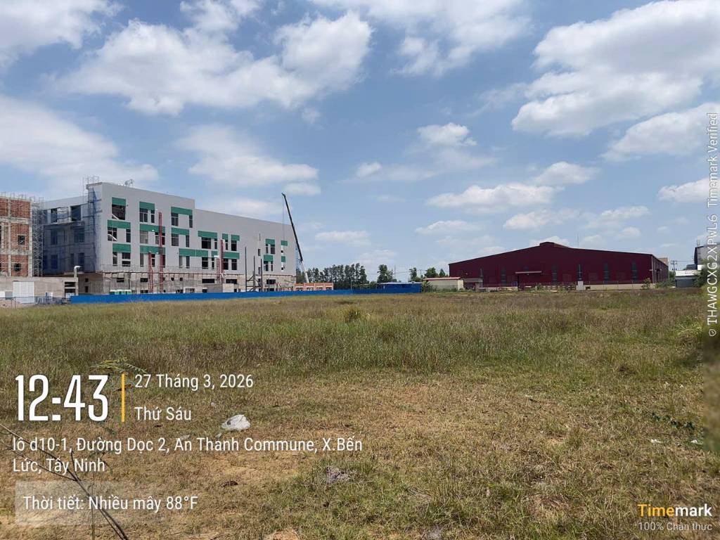 BÁN ĐẤT KCN PHÚ AN THẠNH BẾN LỨC, LONG AN, DT 12000M2, SỔ RIÊNG, ĐƯỜNG XE CONT, GIÁ TỐT THIỆN CHÍ