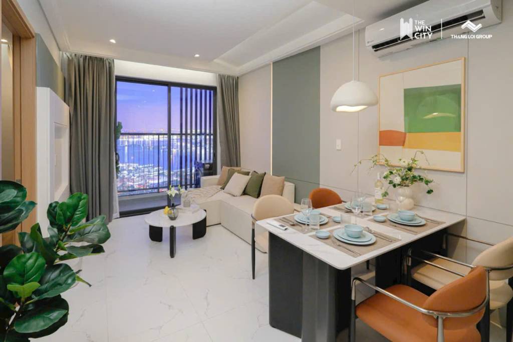 BÁN CĂN HỘ THE WIN CITY, MẶT TIỀN TỈNH LỘ 10, 52M2 1PN TẶNG FULL NỘI THẤT GỖ, GIÁ ƯU ĐÃI