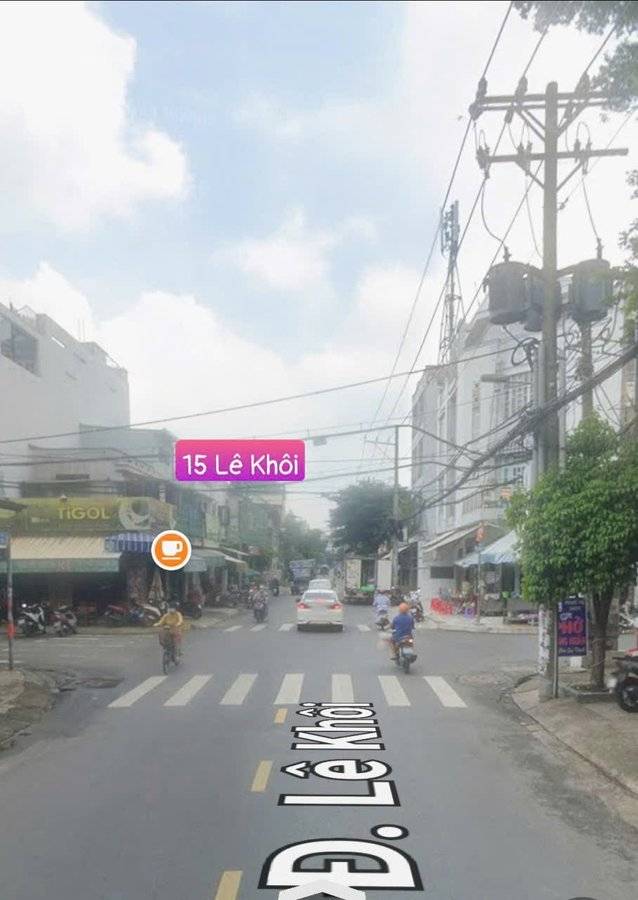 Bán nhà 3 tầng mặt tiền Lê Khôi, Phú Thạnh, Tân Phú, diện tích 25m², giá 5.2 tỷ