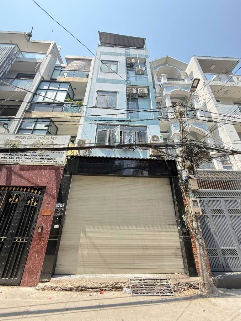 BÁN TOÀ CHDV PHAN VĂN TRỊ, BÌNH THẠNH, HXH 8M, HẦM 5 TẦNG 35 PHÒNG CHO THUÊ, DÒNG TIỀN ỔN ĐỊNH