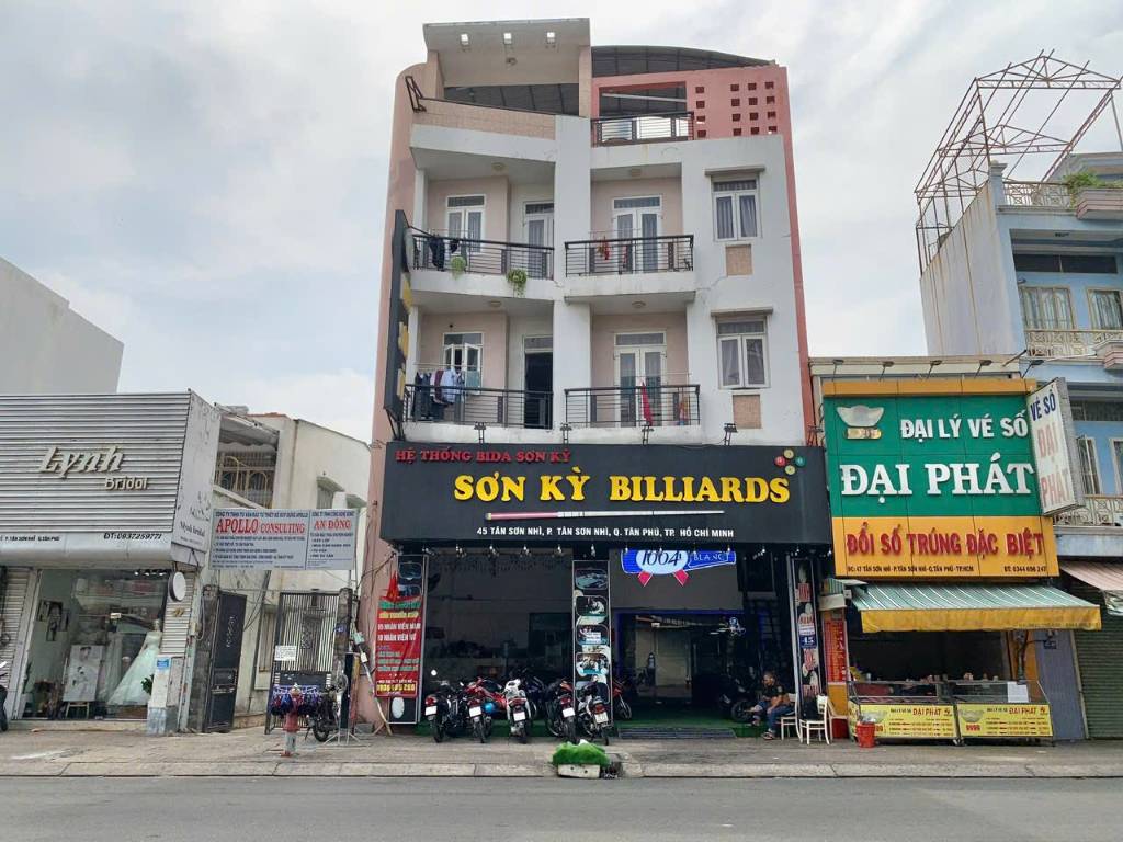 Góc 2MT Tân Sơn Nhì – Ngang 10m Nở Hậu 18m 264M2 4 TẦNG–Dòng Tiền 80tr/th-GIÁ 57 TỶ TL-LH 0789162***