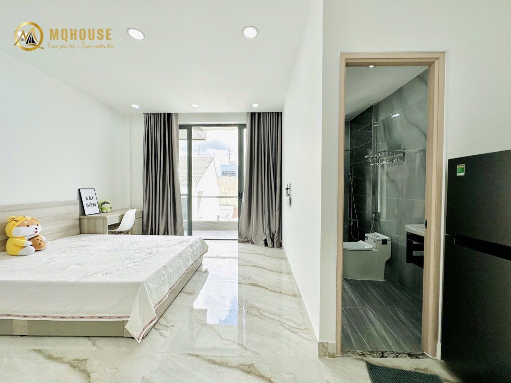 Cho thuê căn hộ studio Phan Văn Trị Bình Thạnh, dt 35m2 full nội thất giá 6.9 triệu