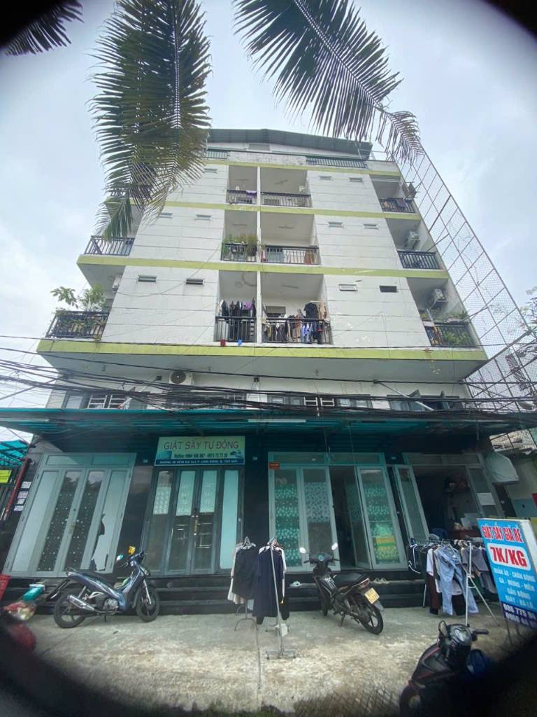 Bán tòa CHDV Linh Đông, Thủ Đức, dt 15 x 30m 5 tầng 72 phòng, thu 180tr/tháng, giá 50 tỷ