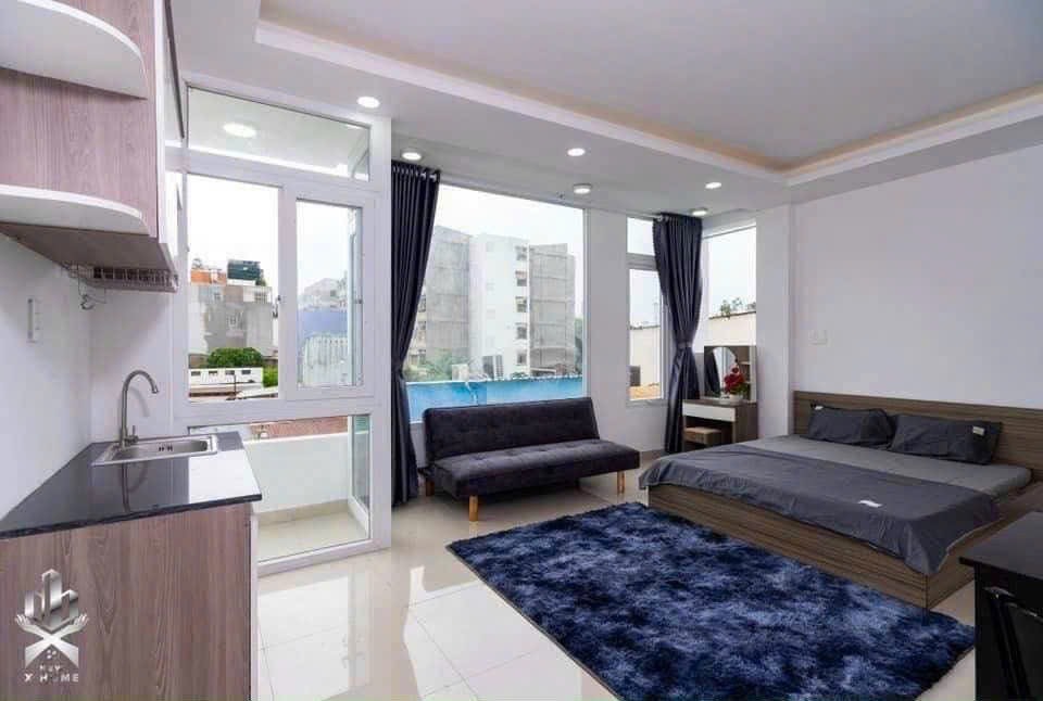 Cho thuê căn hộ Phường 5, Bình Thạnh, 26m2 đầy đủ nội thất, giá chỉ 5 triệu/tháng