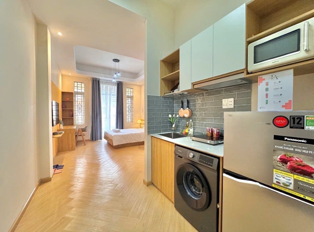 CHO THUÊ STUDIO BAN CÔNG – MÁY GIẶT RIÊNG - TRƯỜNG SA, PHÚ NHUẬN