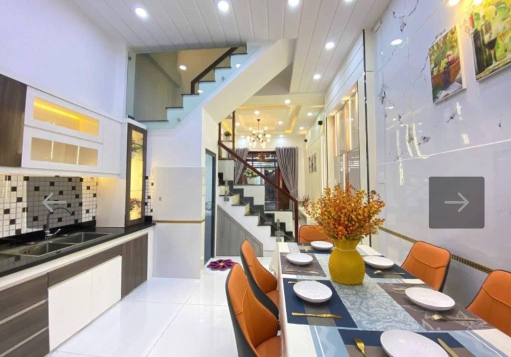 Bán nhà Phạm Văn Chiêu, Gò Vấp, DT 48m2, 4 tầng 4 phòng ngủ, nội thất đầy đủ, giá 6.68 tỷ có TL