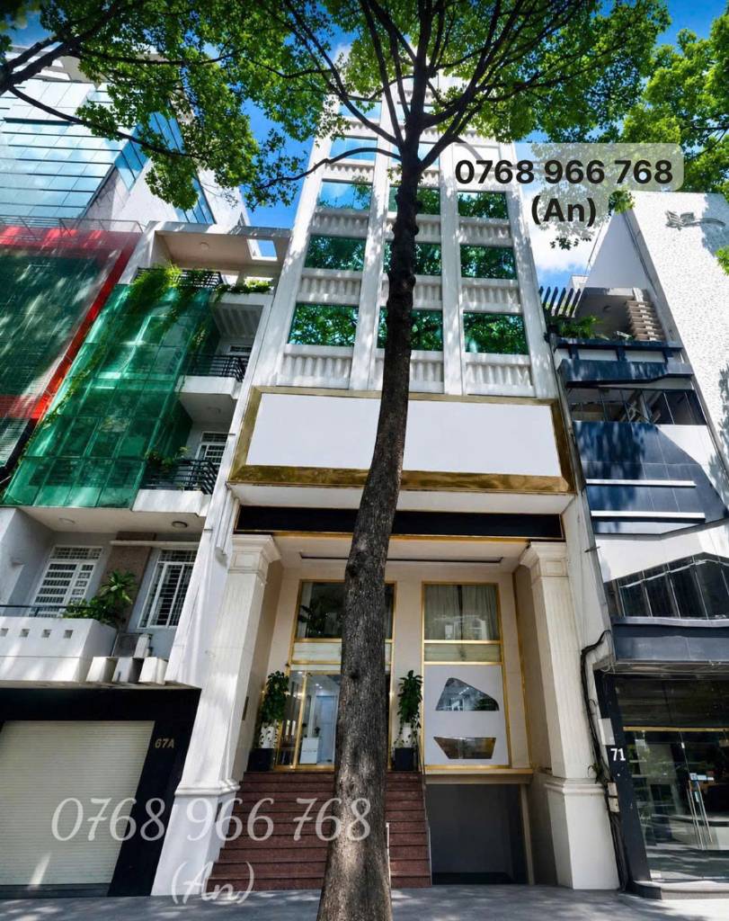 Cho thuê tòa nhà 69 Đường 3/2, Quận 10, DT 8,51x16m hầm trệt lửng 7 lầu, giá 360 triệu/tháng