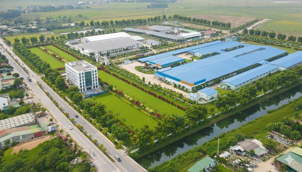 BÁN ĐẤT CỤM CÔNG NGHIỆP EZ.PARK HÀ TĨNH I, ĐIỆN 22KV, PCCC VIỄN THÔNG ĐẦY ĐỦ, GIÁ ĐẦU TƯ