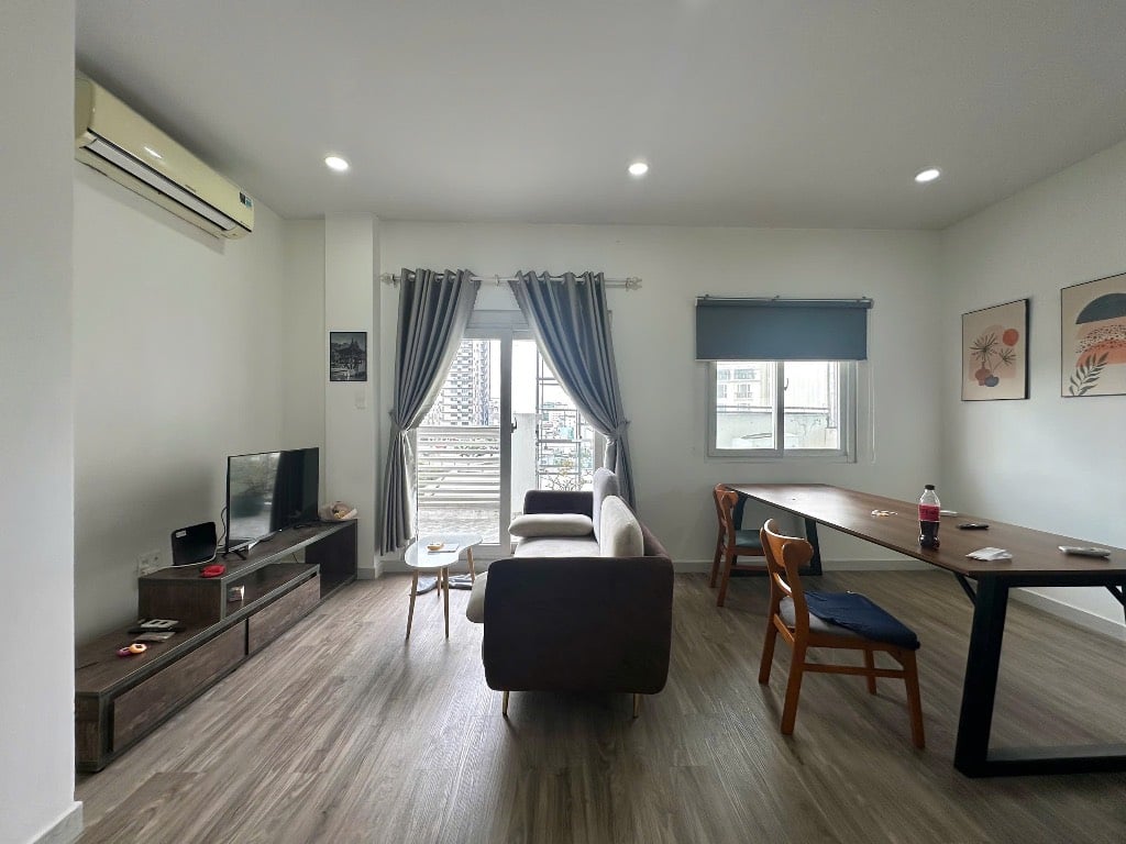 Cho thuê chung cư mini, căn hộ dịch vụ 65m2 Nguyễn Văn Đậu, Bình Thạnh, tiện ích đầy đủ