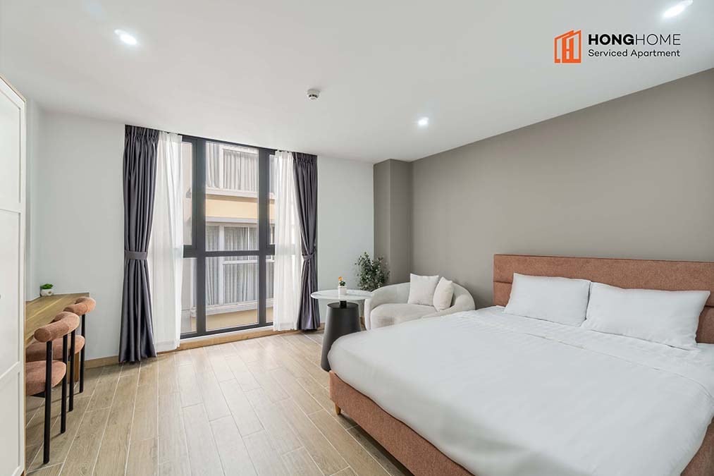 Cho thuê căn hộ studio cao cấp mới khai trương sát Quận 1, đường Nguyễn Cửu Vân, Bình Thạnh