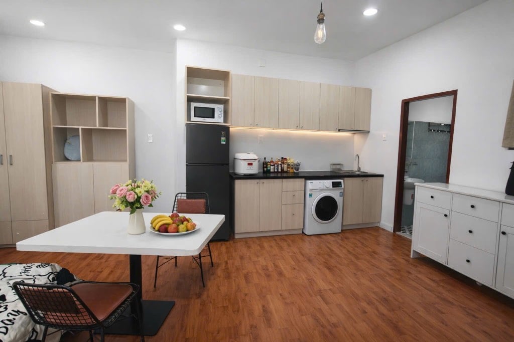 CHO THUÊ CĂN HỘ CỬA SỔ THOÁNG GẦN HÀNG XANH, XÔ VIẾT NGHỆ TĨNH, BÌNH THẠNH