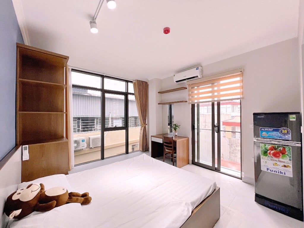 CHO THUÊ PHÒNG STUDIO YÊN HOÀ CẦU GIẤY, THOÁNG MÁT, FULL NỘI THẤT