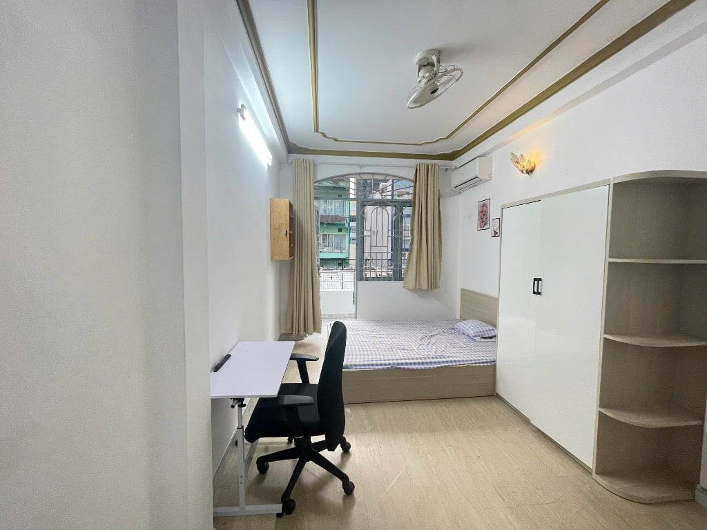 Cho thuê Chung cư mini 45m2 Nơ Trang Long, Quận Bình Thạnh, Tiện nghi đầy đủ