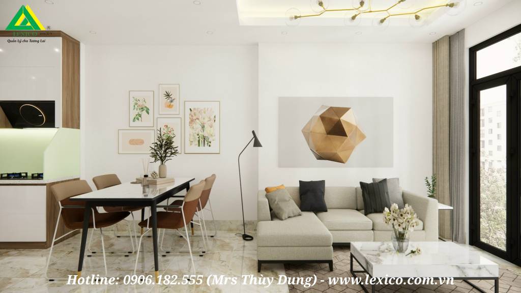Cho thuê căn hộ 2PN Tại Hoàng Huy Commerce  Hải Phòng, DT 72m2, giá 15 triệu